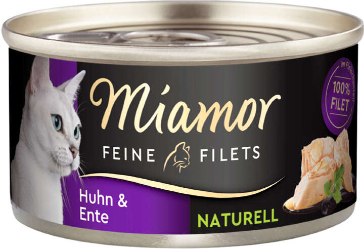 Miamor Katzen-Nassfutter Feine Filets Huhn+Ente